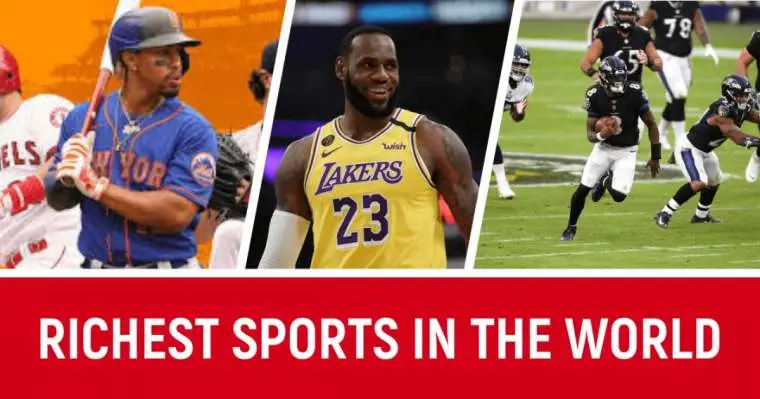 Top 10 Richest Sports In The World In 2024