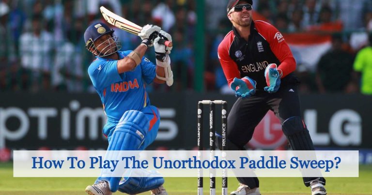 How To Play The Paddle Sweep Like Sachin Tendulkar? (Cricket Guide 2023)