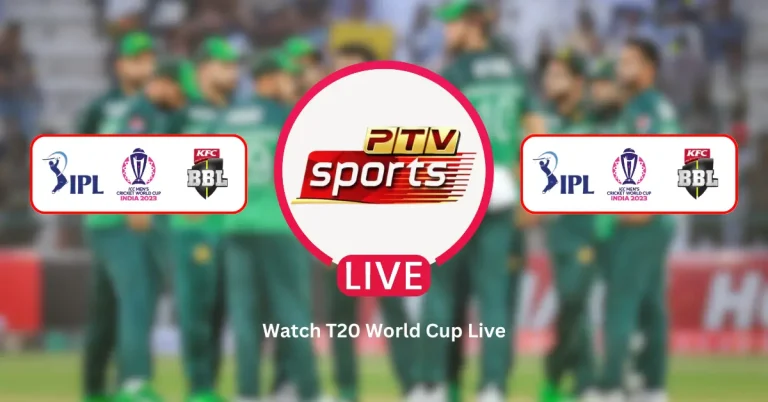 PTV Sports Live Cricket Match Streaming – Cricket World Cup 2023