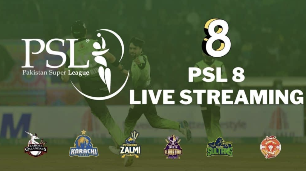 PSL8 Live Streaming at Mobilecric HD