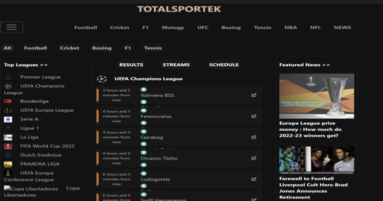 Totalsportek Live Streaming: The Ultimate Guide for Sports Fans