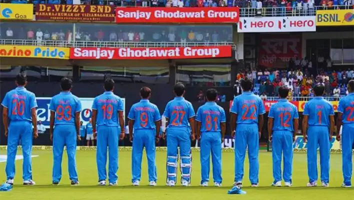 Indian Cricket Team Jersey Numbers from 1 to 100