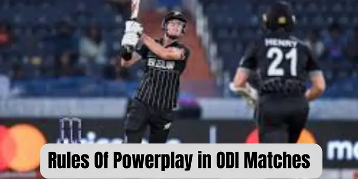 Rules Of Powerplay in ODI Matches 