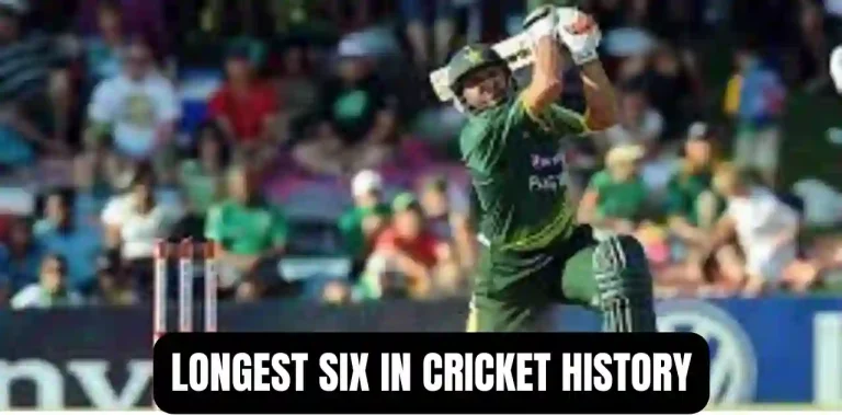 Longest Six in Cricket History: List of Top 5 in Test,T20 and ODI