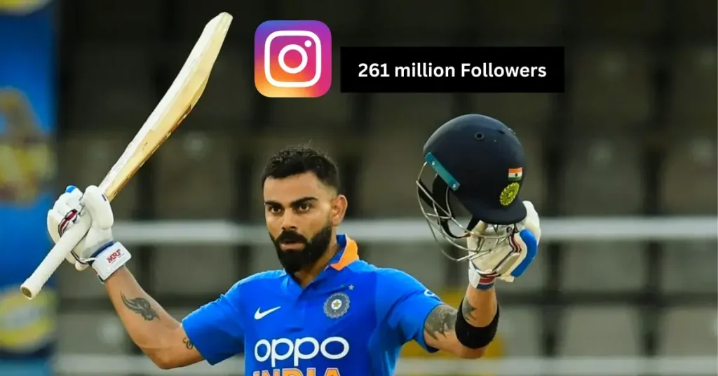 Famous Cricketer Viral kohli holding his bat and and helmet.