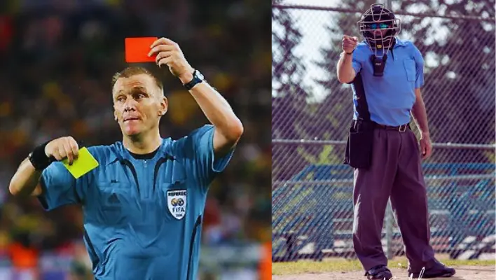 picture showing difference between referee and umir..