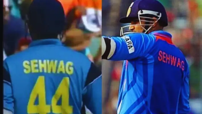 Sehwag Jersey Number