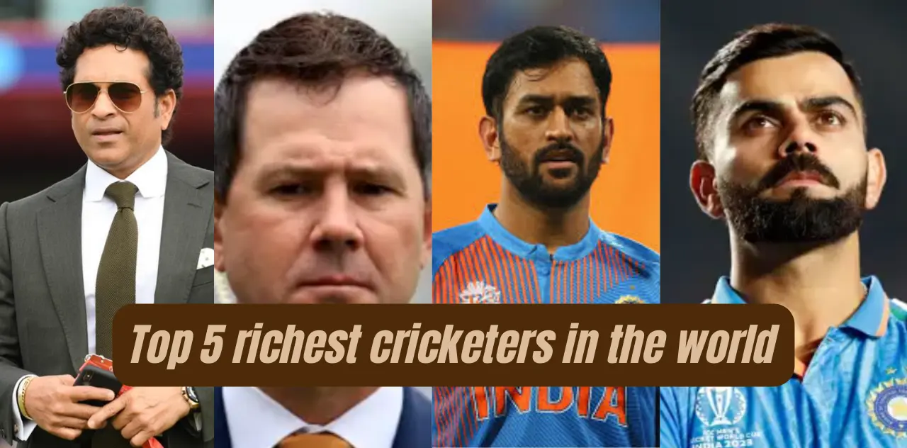 Top 5 Richest Cricketers in the World