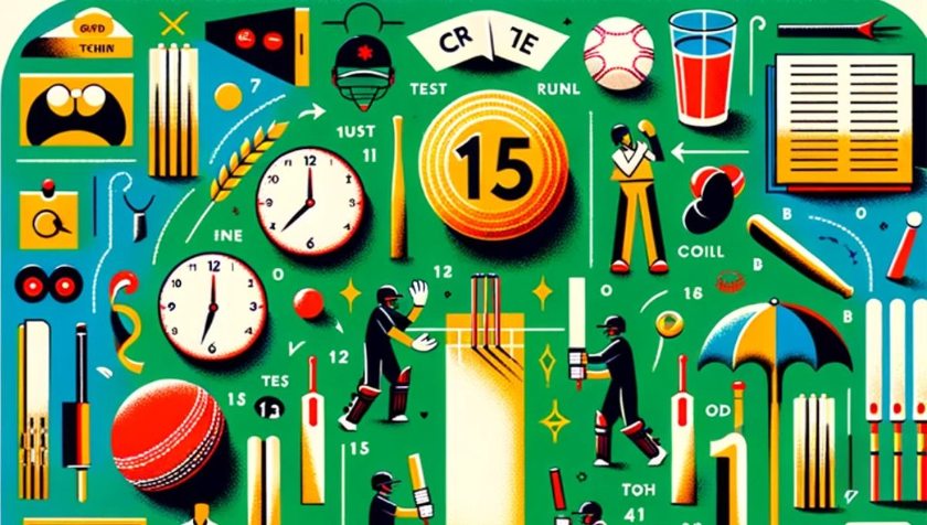 Vector of 15 Rules of Cricket